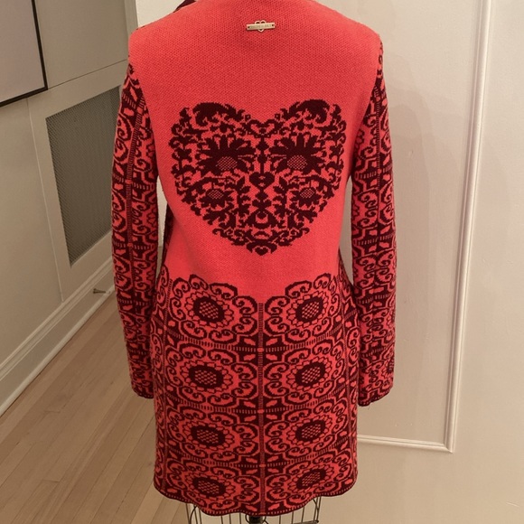 Twinset Simona Barbieri knit sweater wool jacket ! Size S - Picture 3 of 17